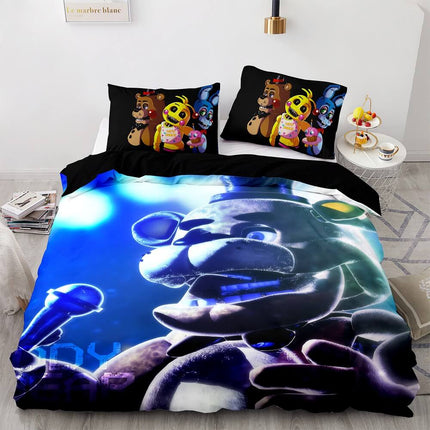 Game Five Nights at Freddy's Bedding Sets Pattern Quilt Covers