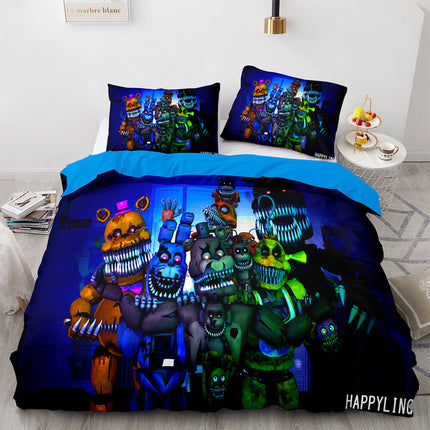Game Five Nights at Freddy's Bedding Sets Pattern Quilt Covers