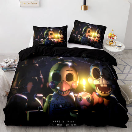 Five Nights at Freddy's Cosplay Bedding Quilt Cover Without Filler