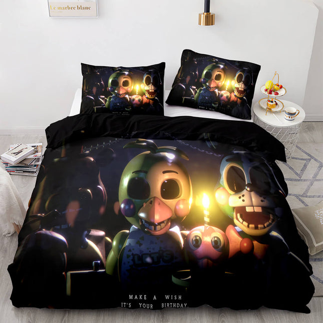 Five Nights at Freddy's Cosplay Bedding Quilt Cover Without Filler