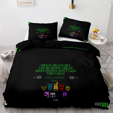 Game Five Nights at Freddy's Bedding Set Duvet Cover