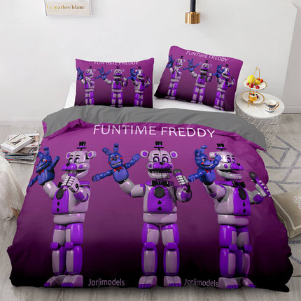 Five Nights at Freddy's Cosplay Bedding Quilt Cover Without Filler