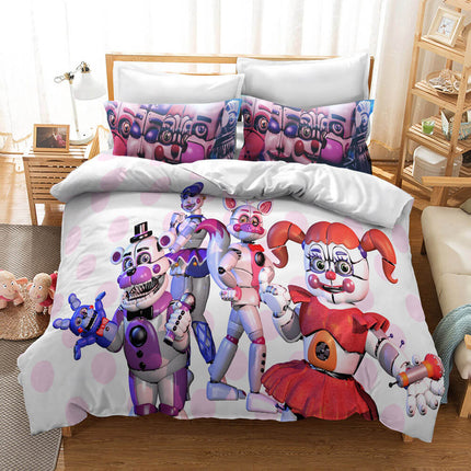 Five Nights at Freddy's Cosplay Bedding Quilt Cover Without Filler