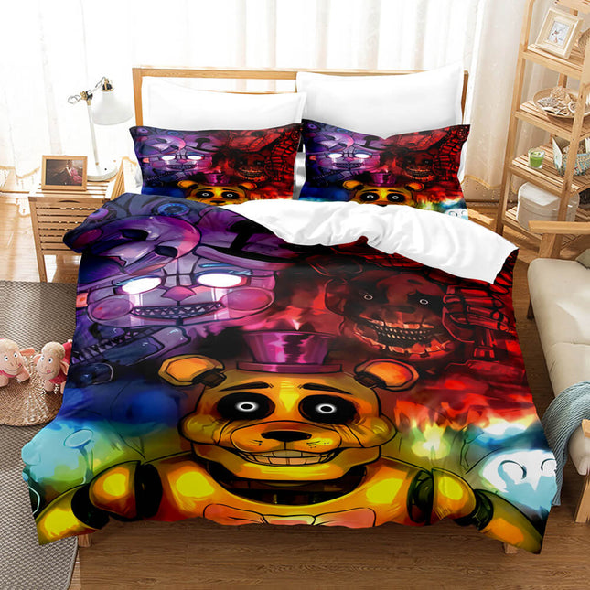 Five Nights at Freddy's Cosplay Bedding Set Quilt Cover Without Filler