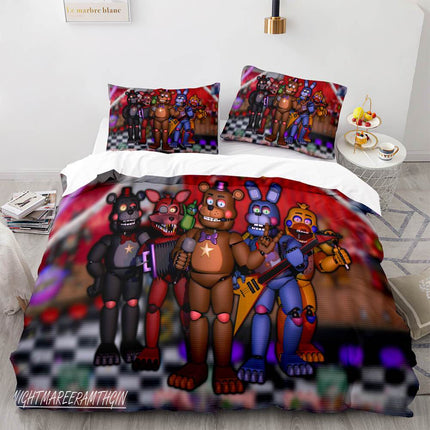 Five Nights at Freddy's Bedding Set Pattern Duvet Covers