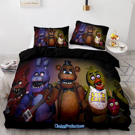 Five Nights at Freddy's Bedding Set Pattern Duvet Covers