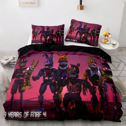 Five Nights at Freddy's Cosplay Bedding Sets Quilt Covers Without Filler