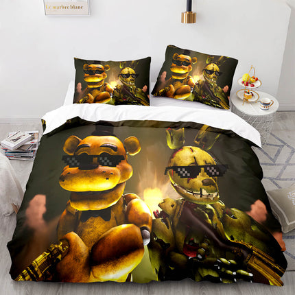 Five Nights at Freddy's Cosplay Bedding Sets Quilt Covers Without Filler