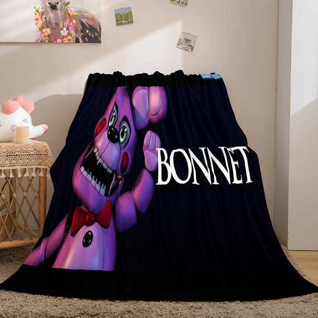 Five Nights at Freddy's Flannel Caroset Throw Cosplay Blanket