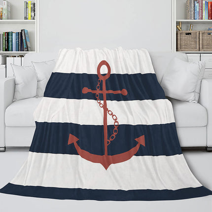 Flower Flannel Fleece Throw Cosplay Blanket