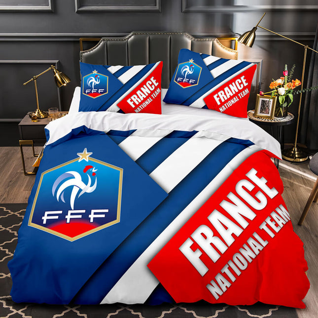 Football Team Bedding Set Quilt Cover Without Filler
