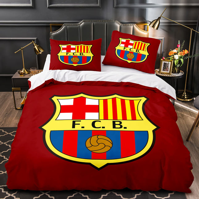 Football Team Bedding Set Quilt Cover Without Filler