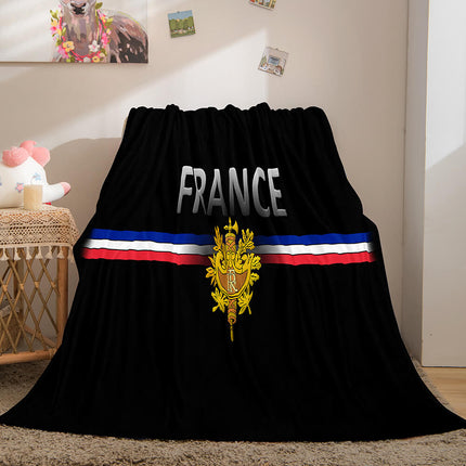 Famous Country National Flag Flannel Fleece Throw Blanket Bedding Sets