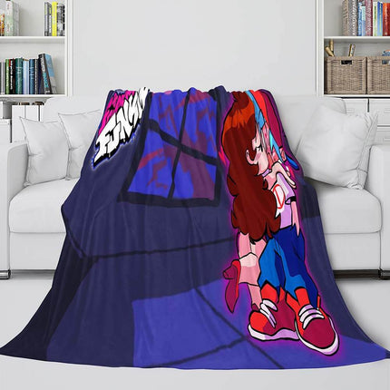 Friday Night Funkin Flannel Fleece Blanket