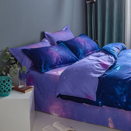 Galaxy Bedding Set Quilt Covers Without Filler