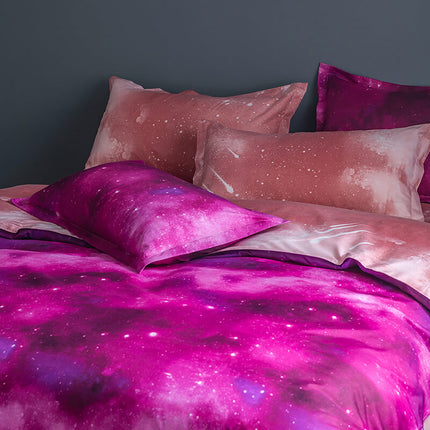 Galaxy Pattern Bedding Sets Quilt Covers Room Decoration