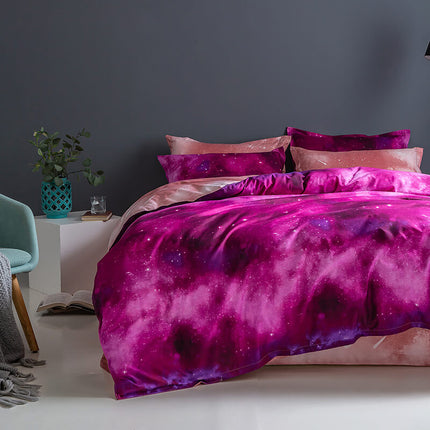 Galaxy Pattern Bedding Sets Quilt Covers Room Decoration