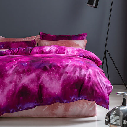 Galaxy Pattern Bedding Sets Quilt Covers Room Decoration