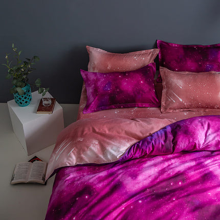 Galaxy Pattern Bedding Sets Quilt Covers Room Decoration