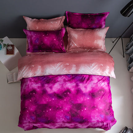 Galaxy Pattern Bedding Sets Quilt Covers Room Decoration