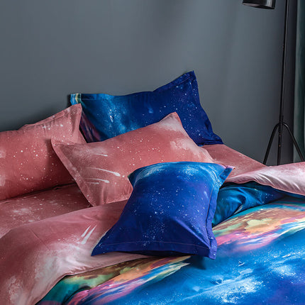 Galaxy Bedding Sets Kids Quilt Covers Room Decoration