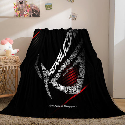 Gamer Cosplay Flannel Blanket Throw