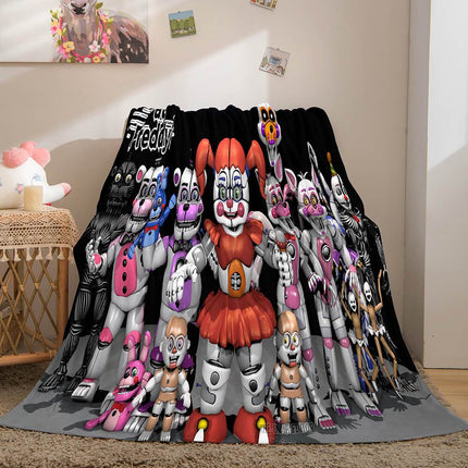 Five Nights at Freddy's Flannel Fleece Blanket