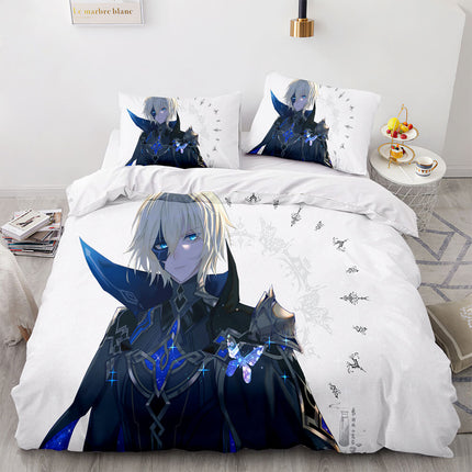 Game Genshin Impact Bedding Set Quilt Cover