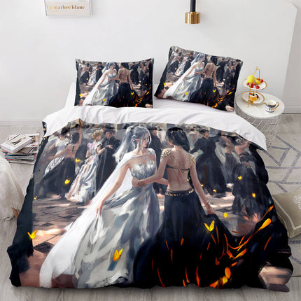 Game Ghost Knife Bedding Set Quilt Covers Without Filler