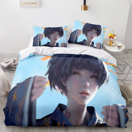 Game Ghost Knife Bedding Set Quilt Covers Without Filler