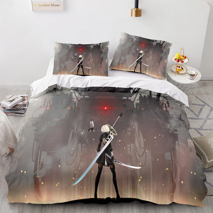 Game NieR Automata Cosplay Bedding Set Quilt Covers Without Filler