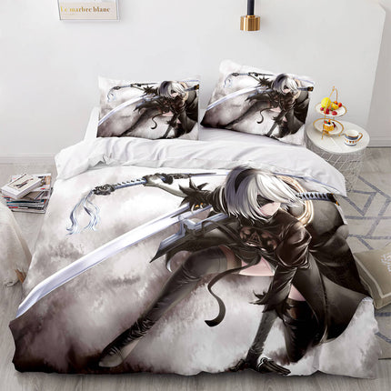 Game NieR Automata Cosplay Bedding Set Quilt Covers Without Filler