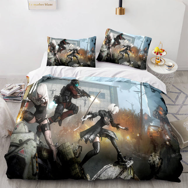 Game NieR Automata Cosplay Bedding Set Quilt Covers Without Filler