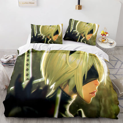 Game NieR Automata Cosplay Bedding Set Quilt Covers Without Filler