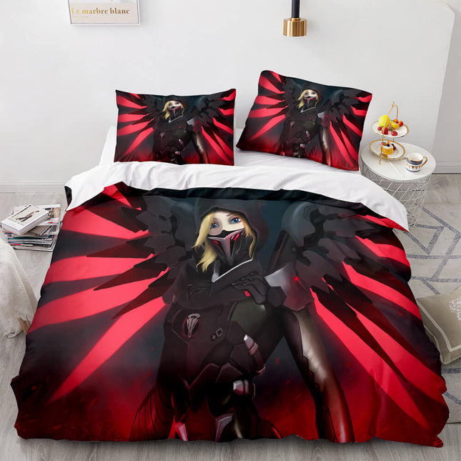 Game Overwatch Cosplay Bedding Set Quilt Covers Without Filler