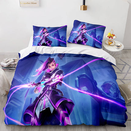 Game Overwatch Cosplay Bedding Set Quilt Covers Without Filler