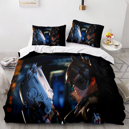 Game Overwatch Cosplay Bedding Set Quilt Covers Without Filler