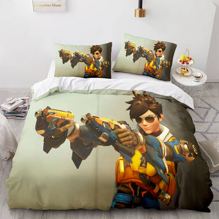 Game Overwatch Cosplay Bedding Set Quilt Covers Without Filler