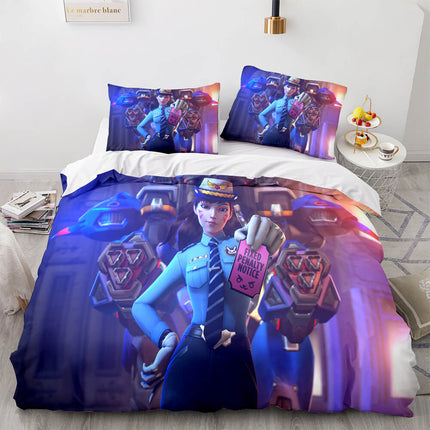 Game Overwatch Cosplay Bedding Set Quilt Covers Without Filler