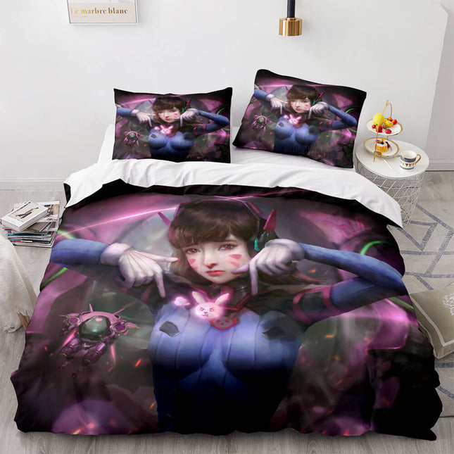 Game Overwatch Cosplay Bedding Set Quilt Covers Without Filler