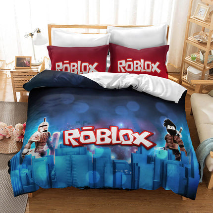 Game Roblox Cosplay Bedding Set Quilt Covers Without Filler