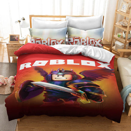 Game Roblox Cosplay Bedding Set Quilt Covers Without Filler