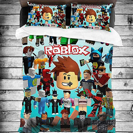 Game Roblox Cosplay Bedding Set Quilt Covers Without Filler