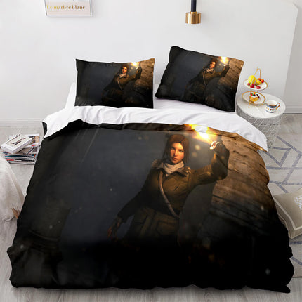 Game Tomb Raider Cosplay Bedding Sets Quilt Covers Without Filler