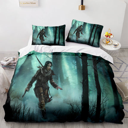 Game Tomb Raider Cosplay Bedding Sets Quilt Covers Without Filler