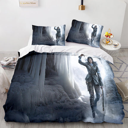 Game Tomb Raider Cosplay Bedding Sets Quilt Covers Without Filler