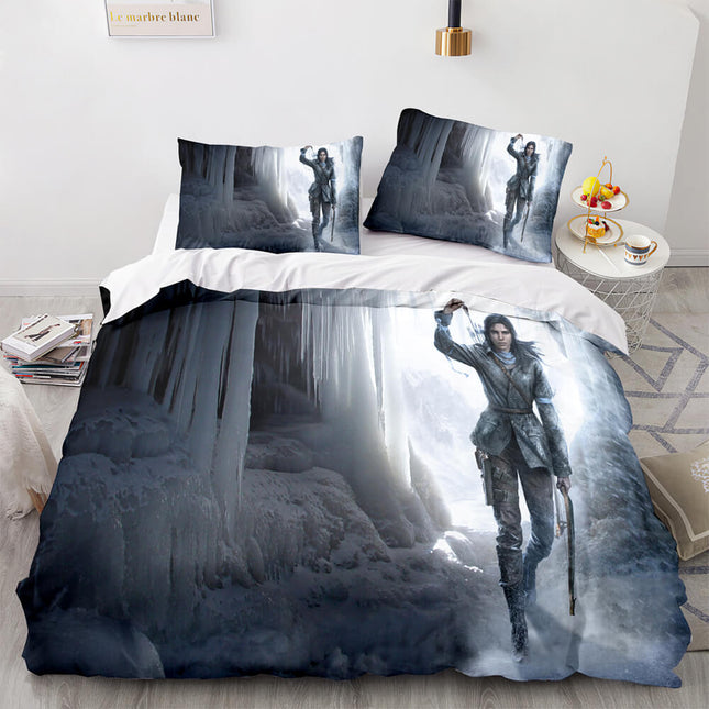 Game Tomb Raider Cosplay Bedding Sets Quilt Covers Without Filler