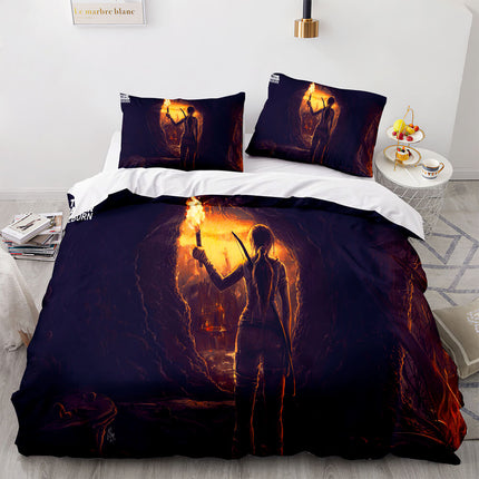 Game Tomb Raider Cosplay Bedding Sets Quilt Covers Without Filler