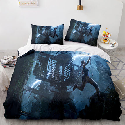 Game Tomb Raider Cosplay Bedding Sets Quilt Covers Without Filler