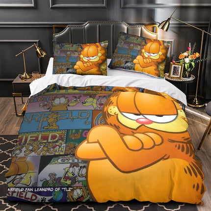 Garfield Bedding Set Quilt Cover Without Filler